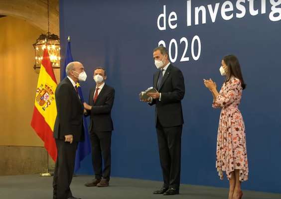 Los Reyes entregan los Premios Nacionales de Investigación 2020
